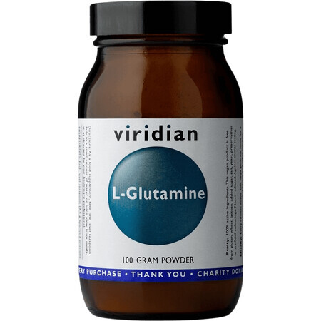 Viridian L-Glutamina en polvo 100 g