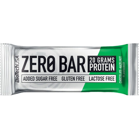 BiotechUSA ZERO BAR Schokolade-Nüsse 50 g