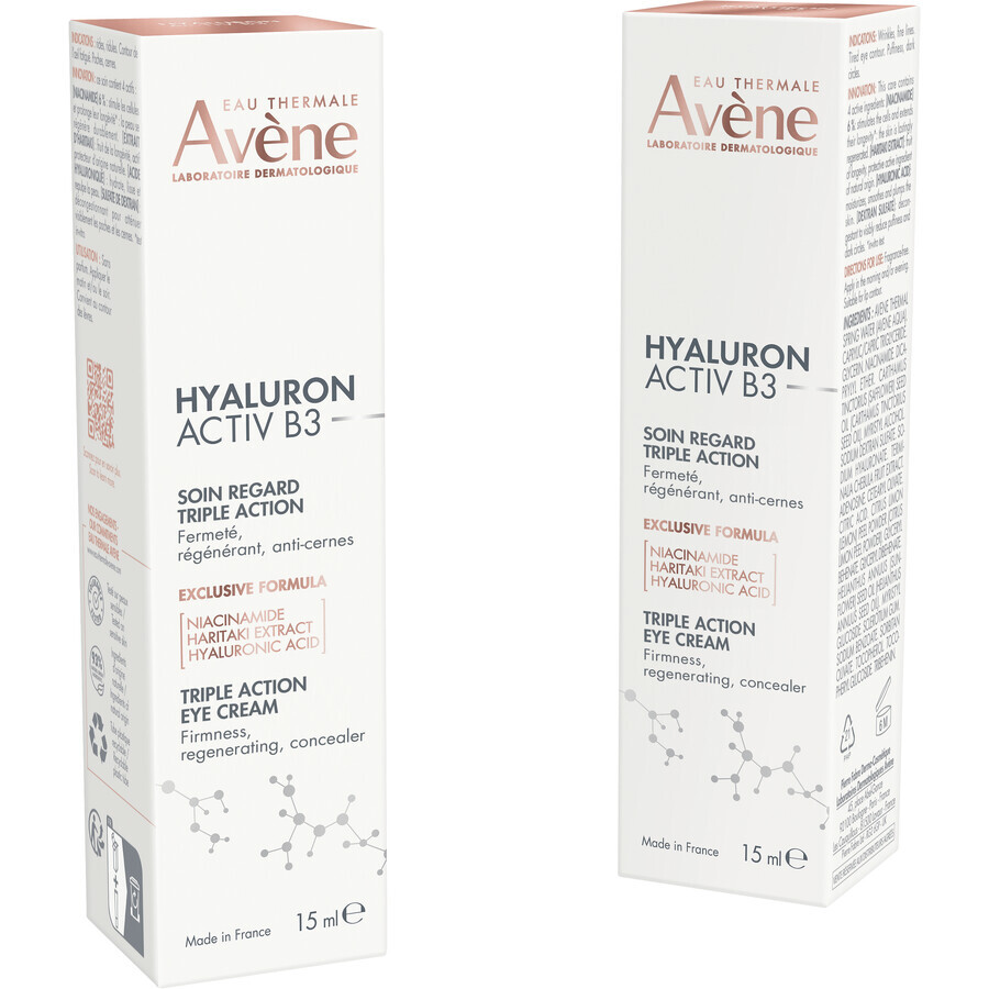 Avène Hyaluron Activ B3 Sensitive Eye Cream 15 ml