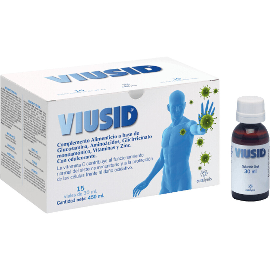 Vials Viusid 15 x 30 ml