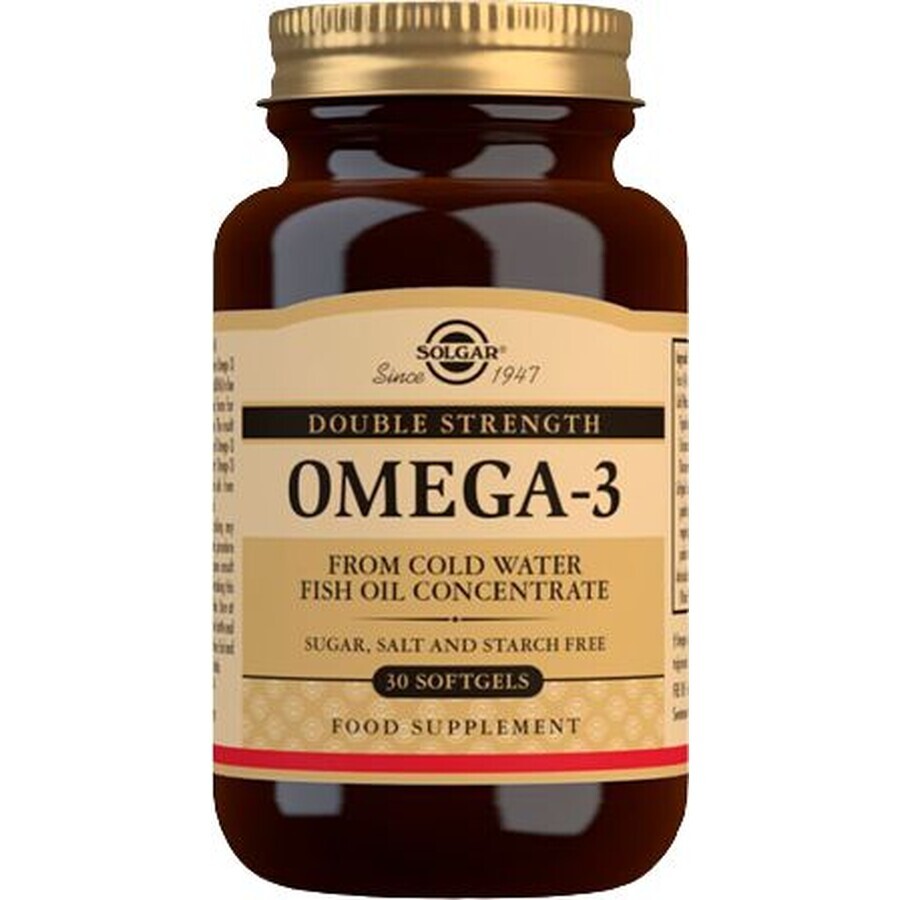 Solgar Omega 3 Dubbel Sterkte 30 tabletten