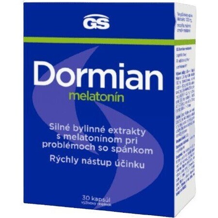 GS Dormian Melatonina 30 cápsulas