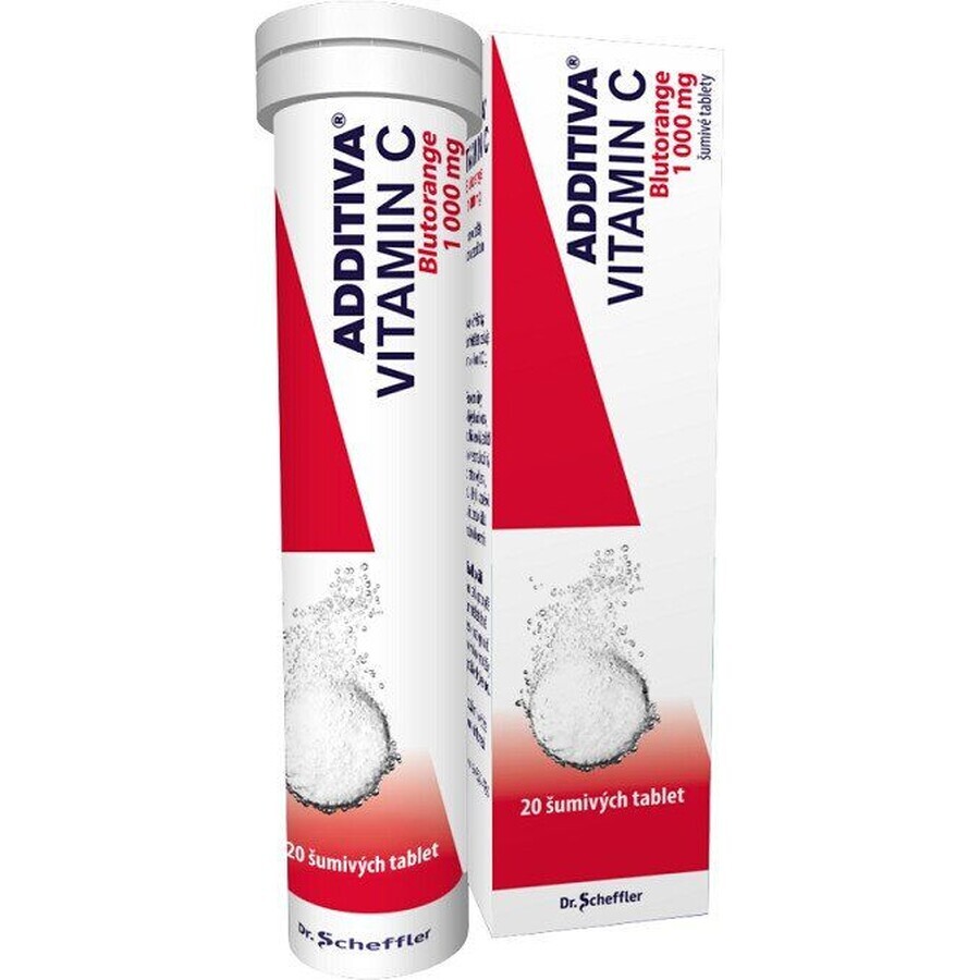 Additiva Vitamina C Blutorange 20 comprimidos efervescentes