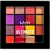 NYX Professional Makeup Ultimate Shadow Palette 16 eyeshadows - Festival 13.28 g