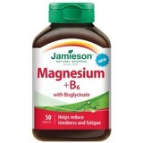 Jamieson Magnesio + vitamina B6 con bisglicinato 50 comprimidos