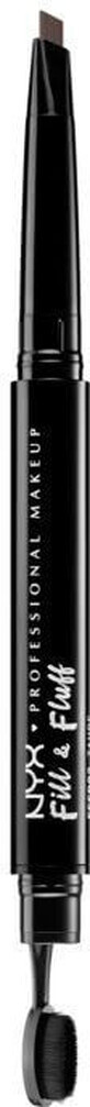 NYX Professional Makeup L&#225;piz de cejas Fill &amp; Fluff Eyebrow Pomade Pencil - Marr&#243;n ceniza 0,2 g