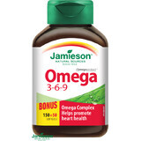 Jamieson Omega 3-6-9 200 cápsulas