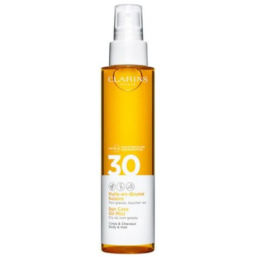 Clarins Body & Hair Spray Tanning Oil SPF30 150 ml