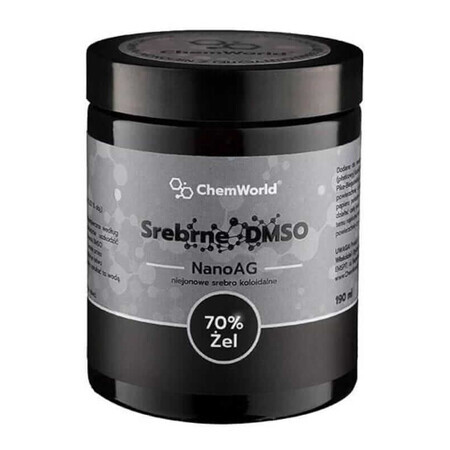 Zilver DMSO 70% DMSO Gel 190ml ChemWorld