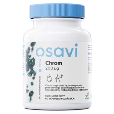 Osavi Cromo 200mcg 60 cápsulas