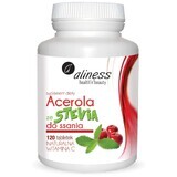 Acerola met Stevia om te zuigen 120 tabletten Aliness