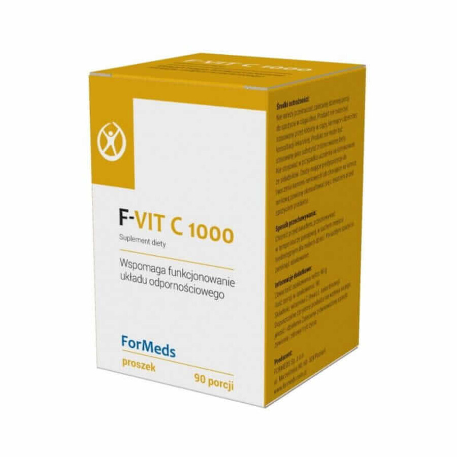 POWDER C 1000 - Vitamina C (90 porciones) Formeds