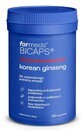 Bicaps Extracto de ginseng coreano 60 c&#225;psulas. Formatos