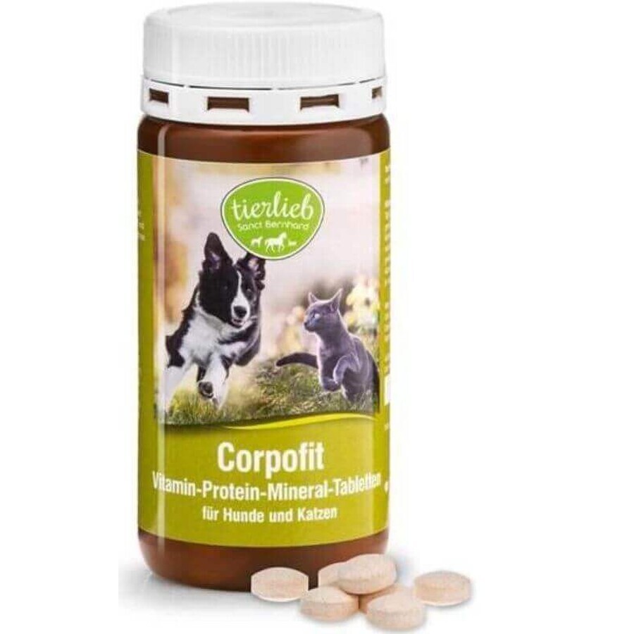 Corpofit - vitalidad para perros y gatos 150 tabl. Tierlieb Sanct Bernhard