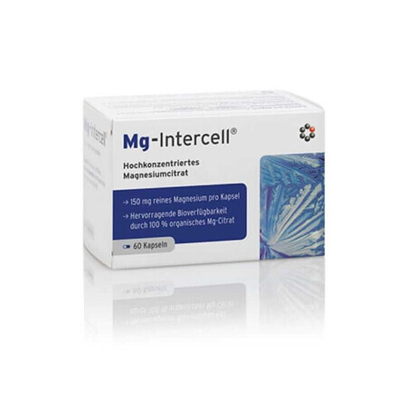 Mg 60 capsule Citrato di magnesio Intercell