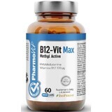 B12-Vit Max Methyl Active 60 capsule Pharmovit Etichetta pulita