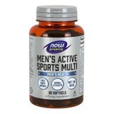 NOW Foods Men's Active Sports Multivitamínico para hombres 90 cápsulas