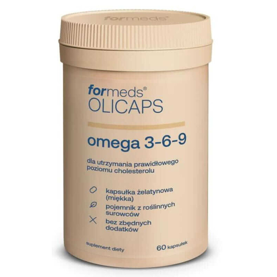 Olicaps OMEGA 3-6-9 ( 60 cápsulas) Formeds