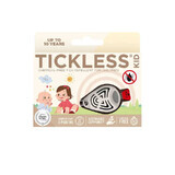 TICKLESS KID BEIGE Protección ultrasónica contra garrapatas para niños