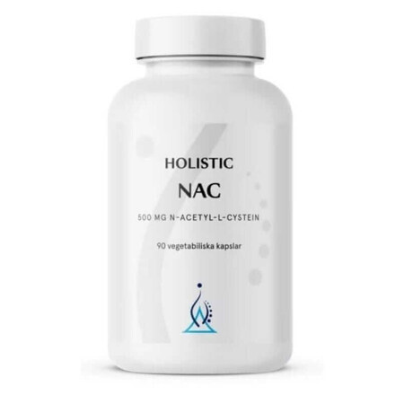 Holistic NAC N-acétyl-L-cystéine 500 mg 90 gélules