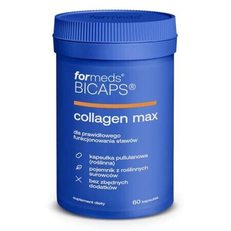 Bicaps Colagen MAX, Kollagen, 60 Kapseln, Formeds