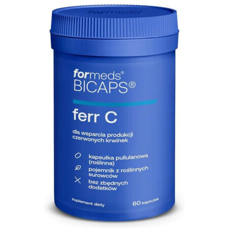 Bicaps FERR C 60 cápsulas - Formeds