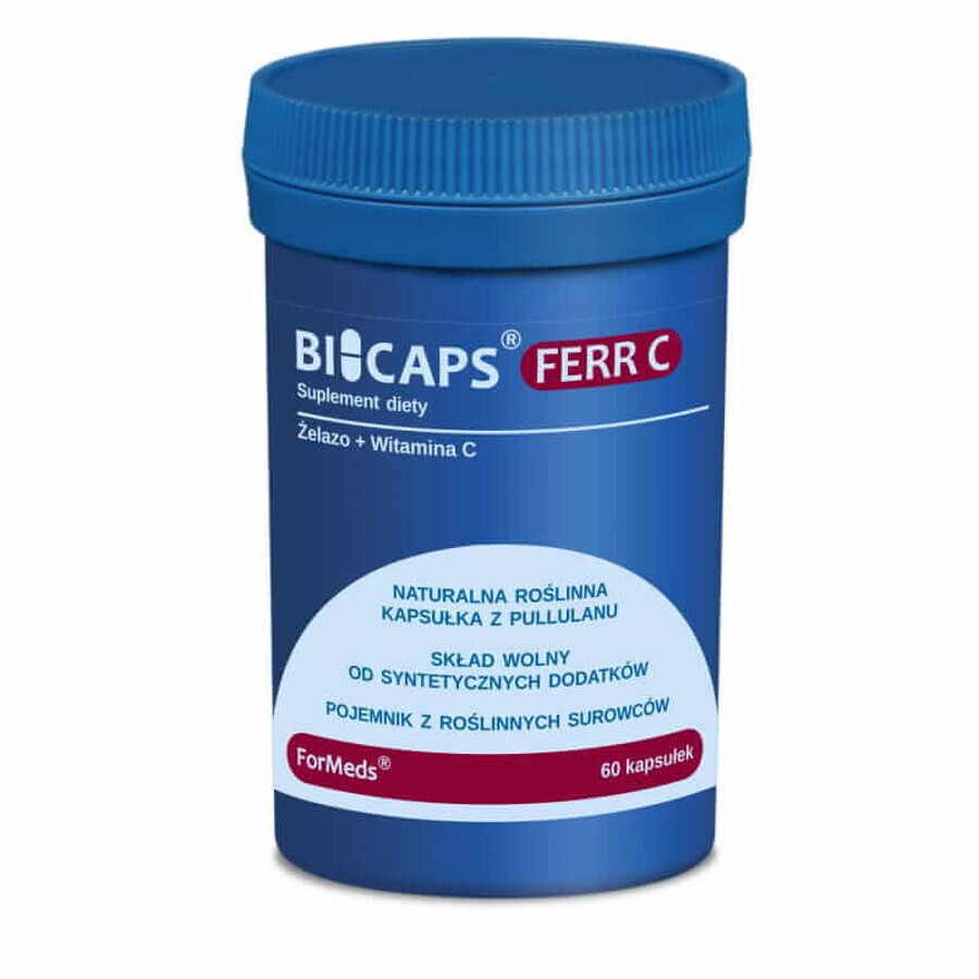 Bicaps FERR C 60 cápsulas - Formeds