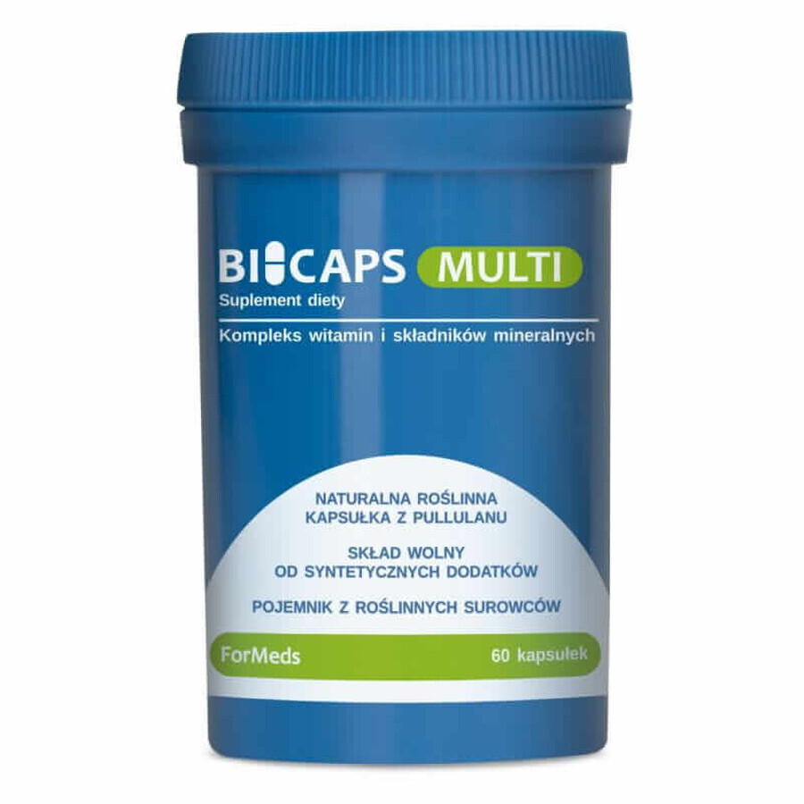 Bicaps Multi 60 cápsulas Formeds