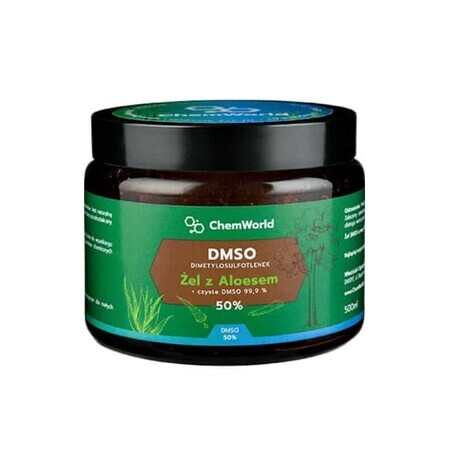 DMSO Gel 50% con Aloe Vera 500 ml ChemWorld