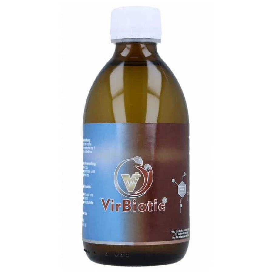 Virbiotic zilver nano-ionen colloïdaal zilver en koper 2in1 300ml Vitacolloids