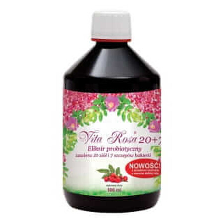 Vita Rosa 500 ml Elixir probiotic 20 de plante 7 tulpini de bacterii