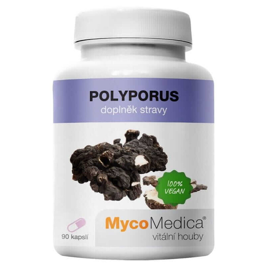 Polyporus 30% polisacárido 90 cápsulas MycoMedica