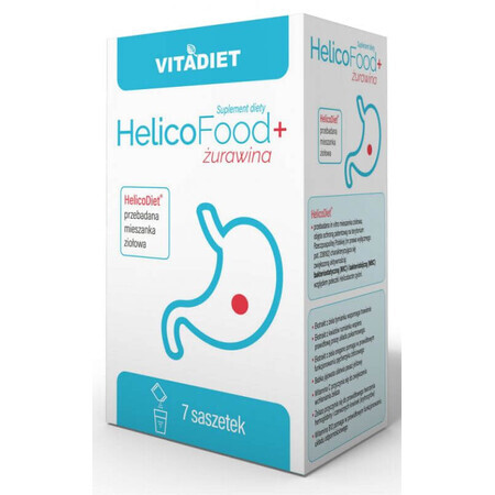 HelicoFood+ mirtillo rosso 7 bustine VitaDiet