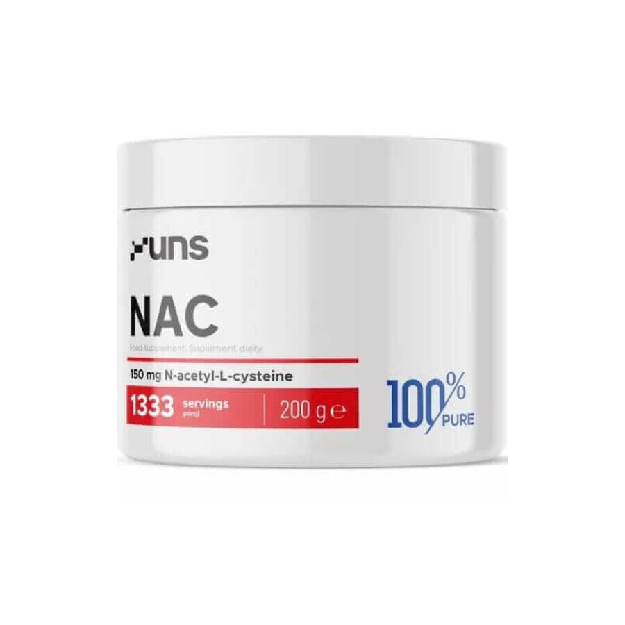 NAC N-acetil-L-cisteina 200g UNS