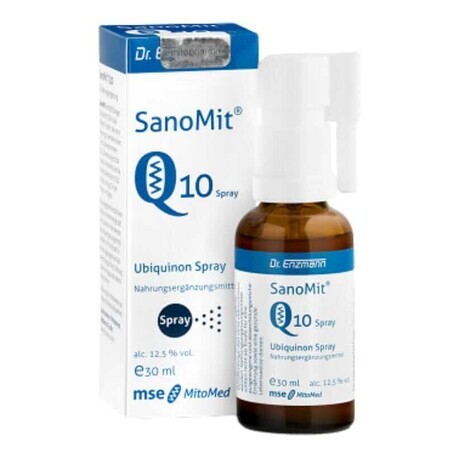 SANOMIT Q10 direkt MSE (Ubiquinone) 30 ml Dr. Enzmann