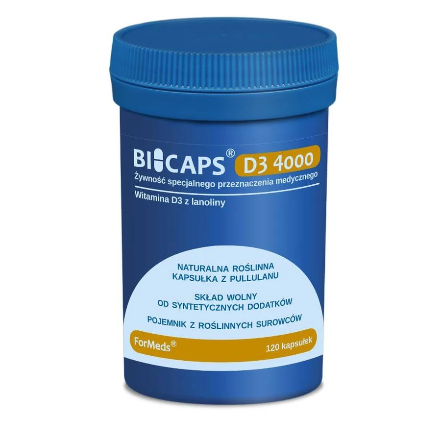 Bicaps D3 4000 (120 capsules) Vormen