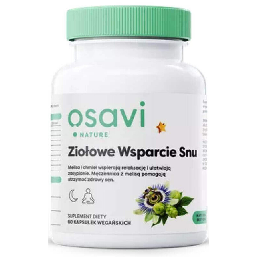 Osavi Herbal Sleep Support 60 vegane Kapseln