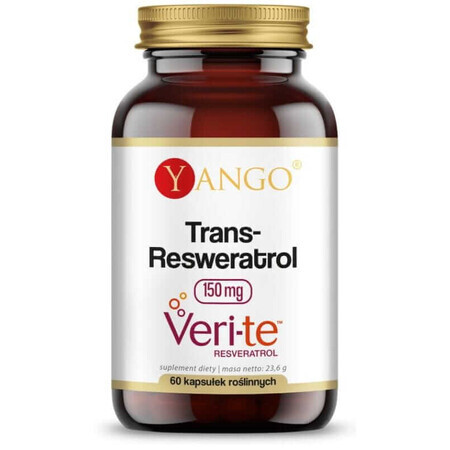 Trans resveratrol Veri-te 60 gélules Yango