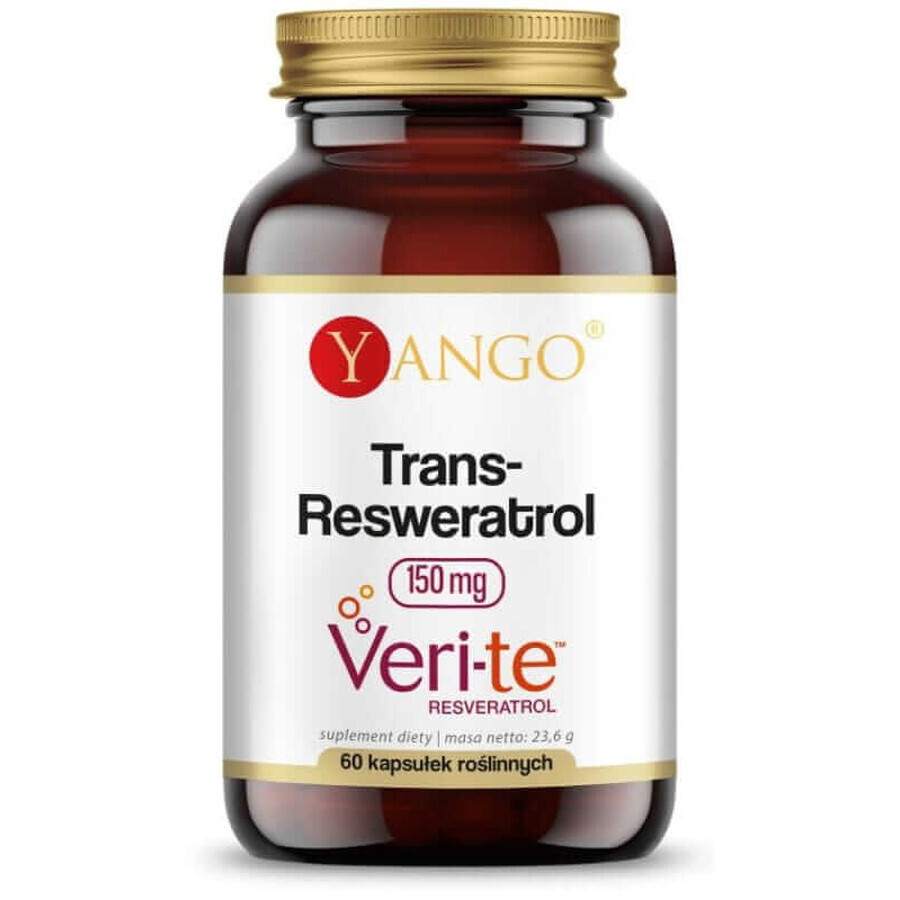 Trans resveratrol Veri-te 60 gélules Yango