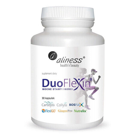 Duoflexin Articulaciones y huesos fuertes 100% natural x 90 cápsulas vegetales Aliness