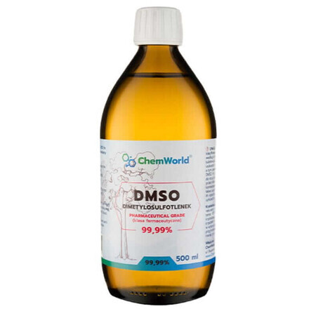 DMSO di grado farmaceutico 99,99% 500 ml ChemWorld