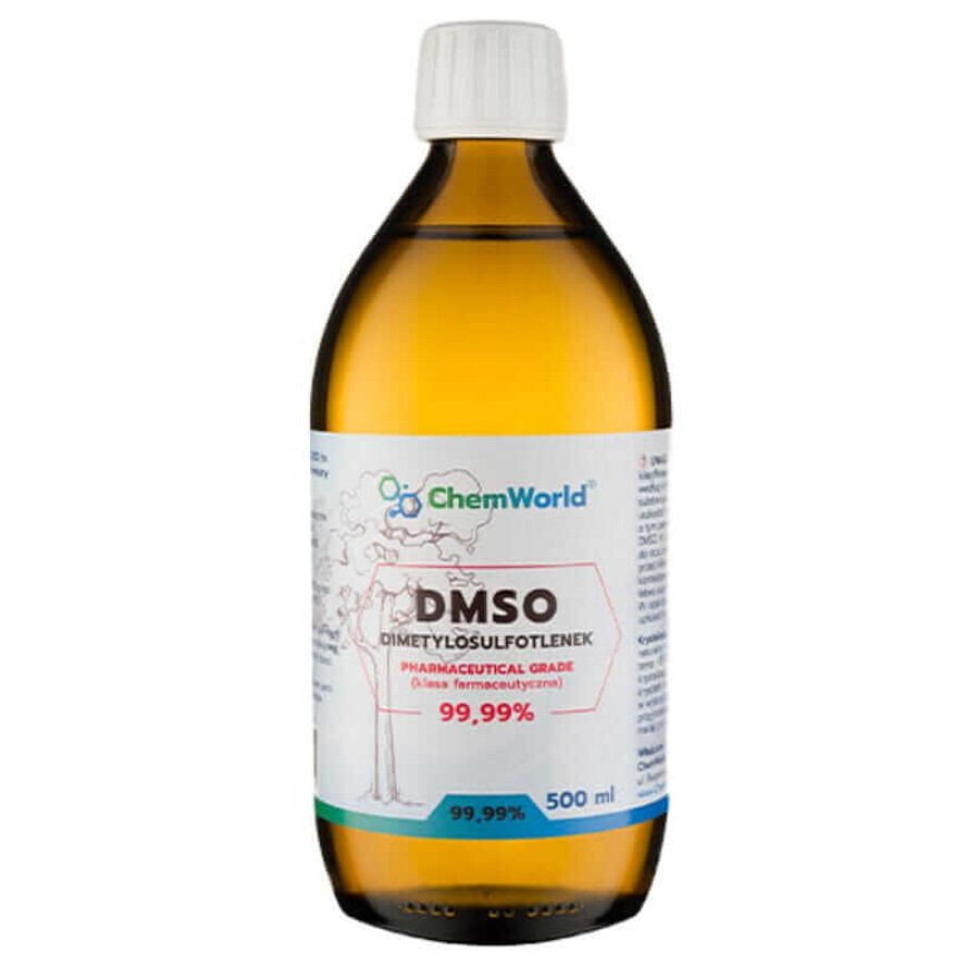 DMSO di grado farmaceutico 99,99% 500 ml ChemWorld