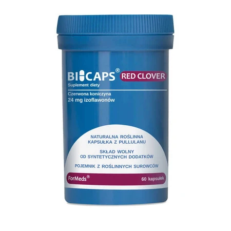 BICAPS Trébol Rojo 24mg isoflavonas 60 cápsulas - Formeds