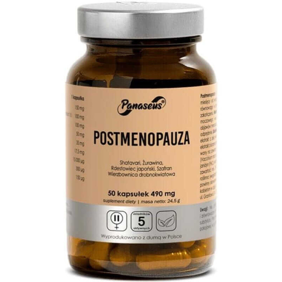 Postmenopausa 50 capsule Panaseus