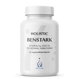 Holistic Benstark Benstark K2, D3, C, Boro, Magnesio, Zinc, Manganeso - 60 cápsulas vegetales