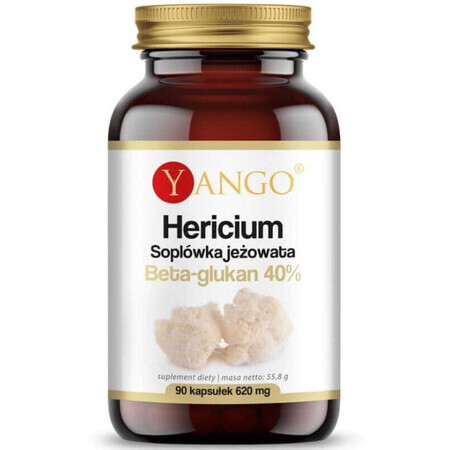 Hericium - Sophora coneflower - 40% Beta-glucan - 90 capsule Yango