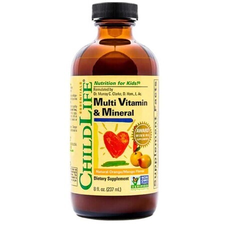 Multi Vitamin & Mineral Multivitamin and mineral for children 237 ml Child Life