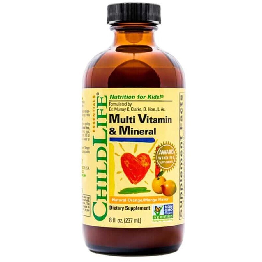 Multi Vitamin & Mineral Multivitamin and mineral for children 237 ml Child Life