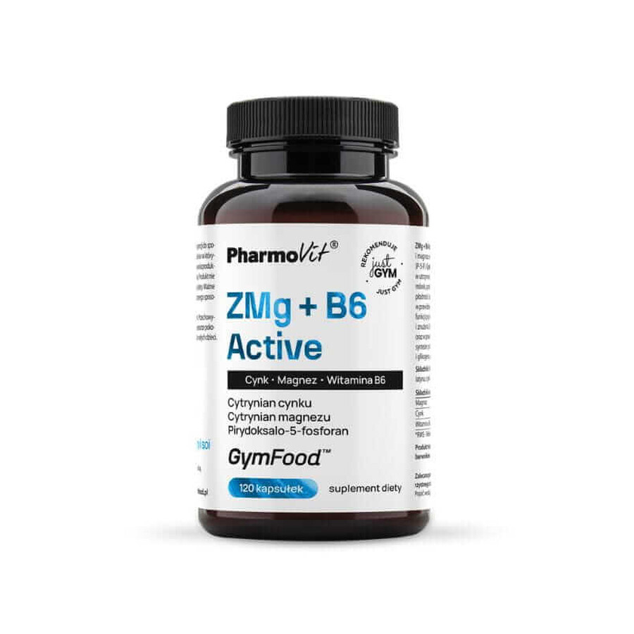 ZMg + B6 Active 120 caps GymFood Pharmovit