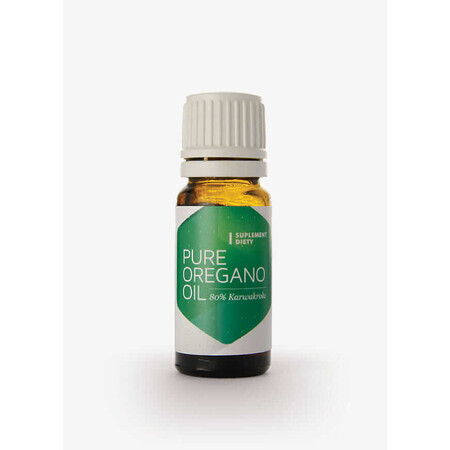 Ulei pur de oregano (80%) carvacrol 10 ml Hepatica